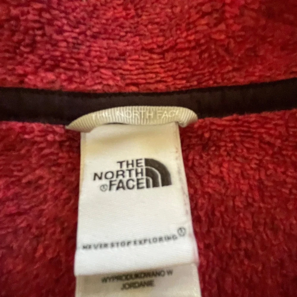 The North Face Hoodie Pullover size large Heathered red - Picture 2 of 7